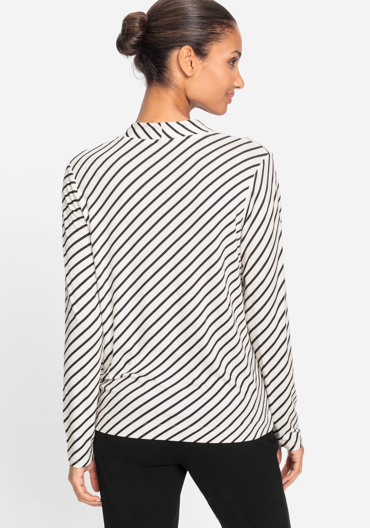 Diagonal Striped T-Shirt