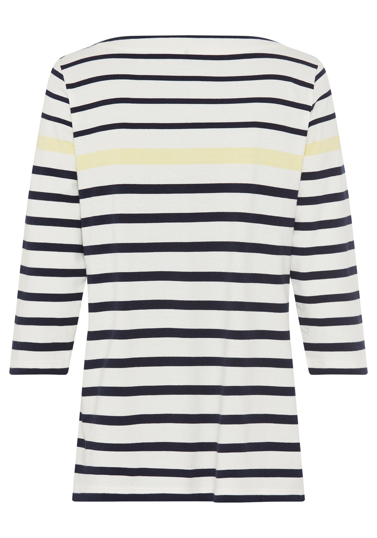 Striped Boat Neck T-Shirt