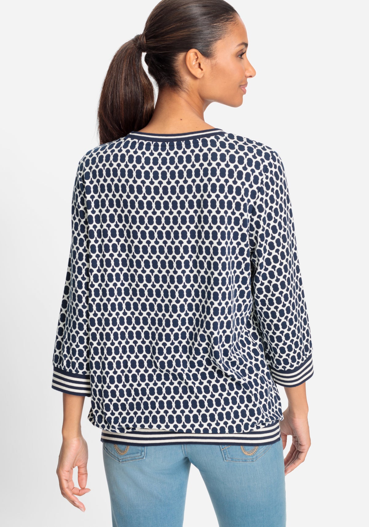 Keyhole Print T-Shirt