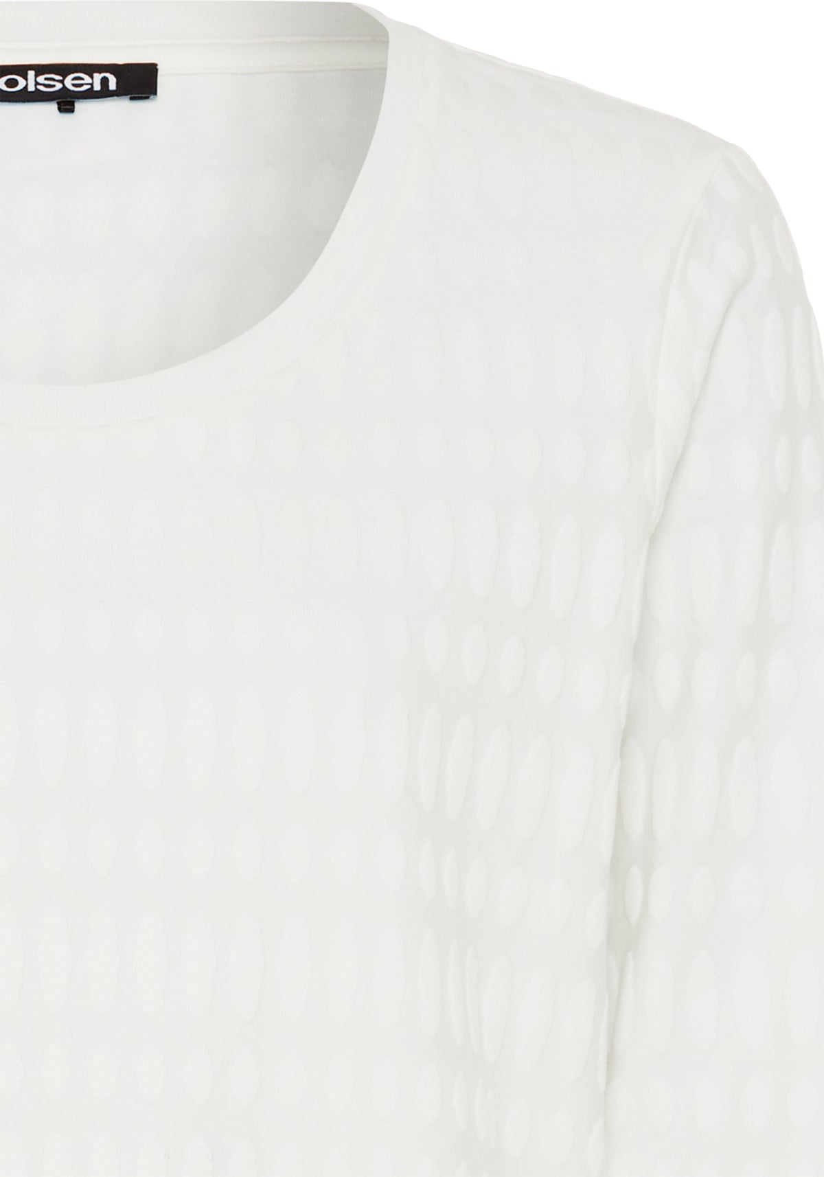 T-Shirt à motifs texturés