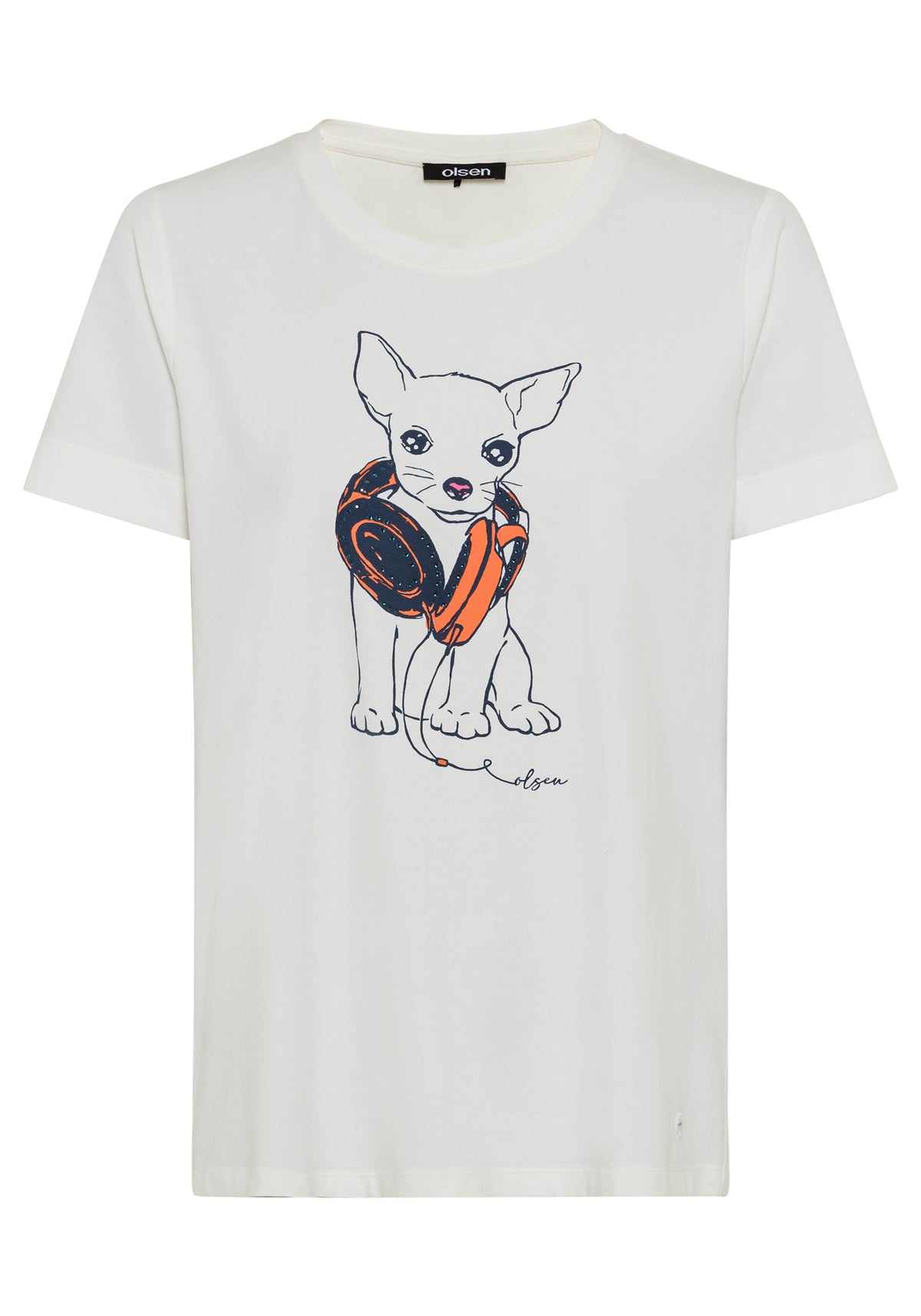 Funky Puppy Printed T-Shirt