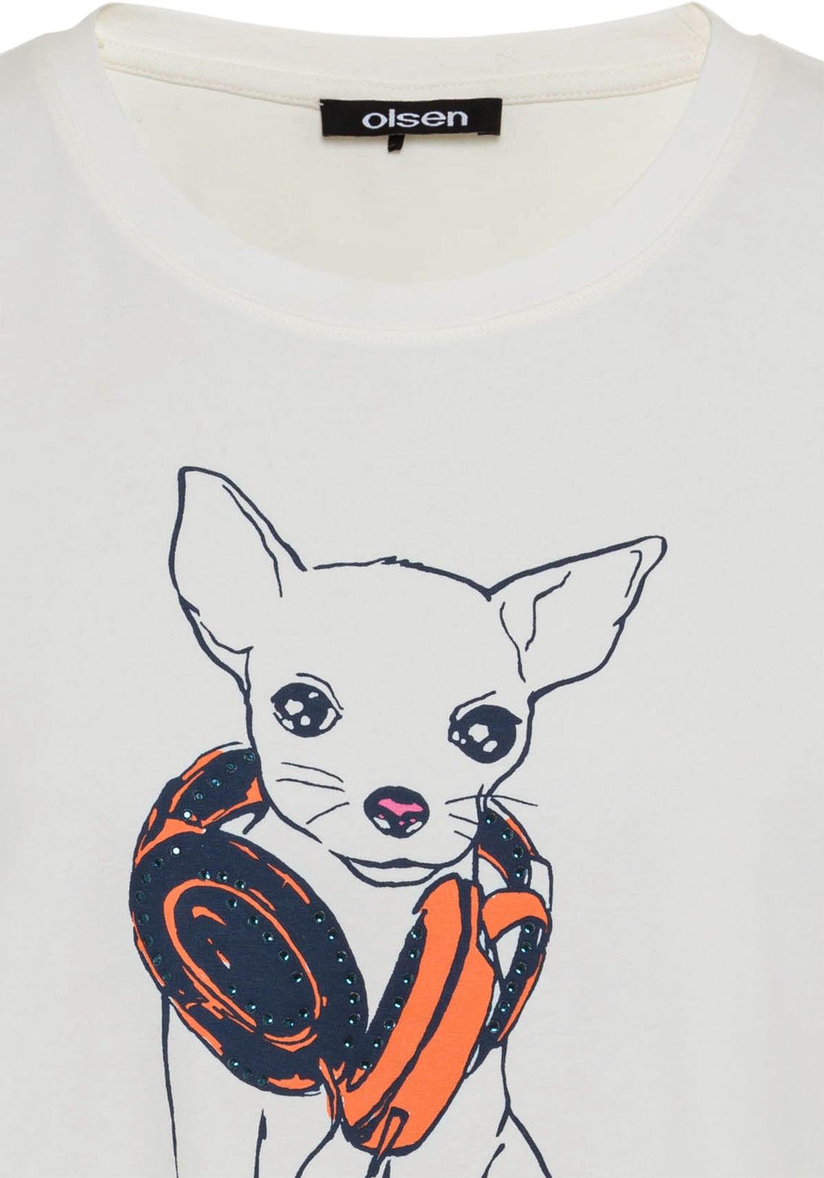 Funky Puppy Printed T-Shirt