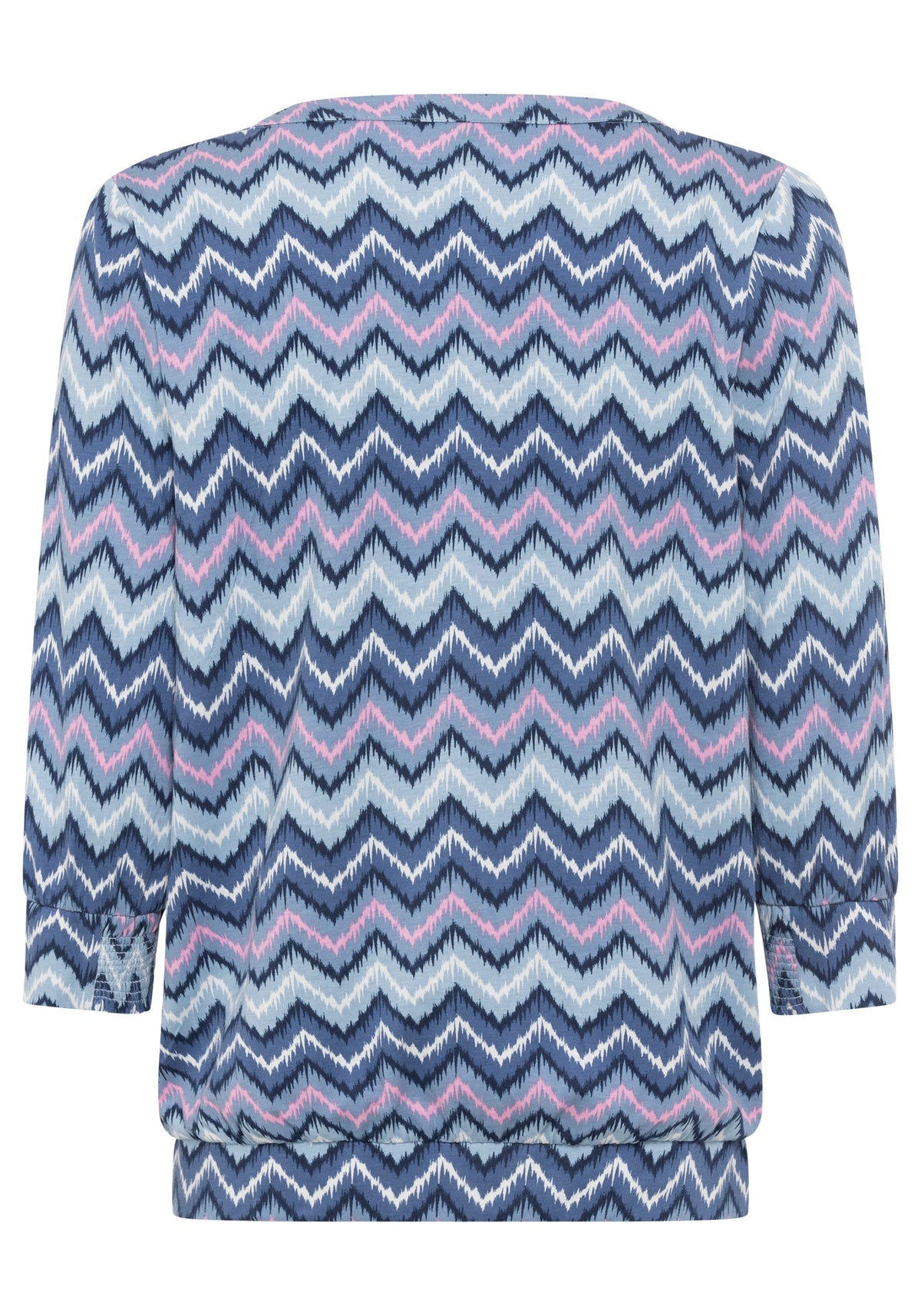 Chevron Print Tunic T-Shirt