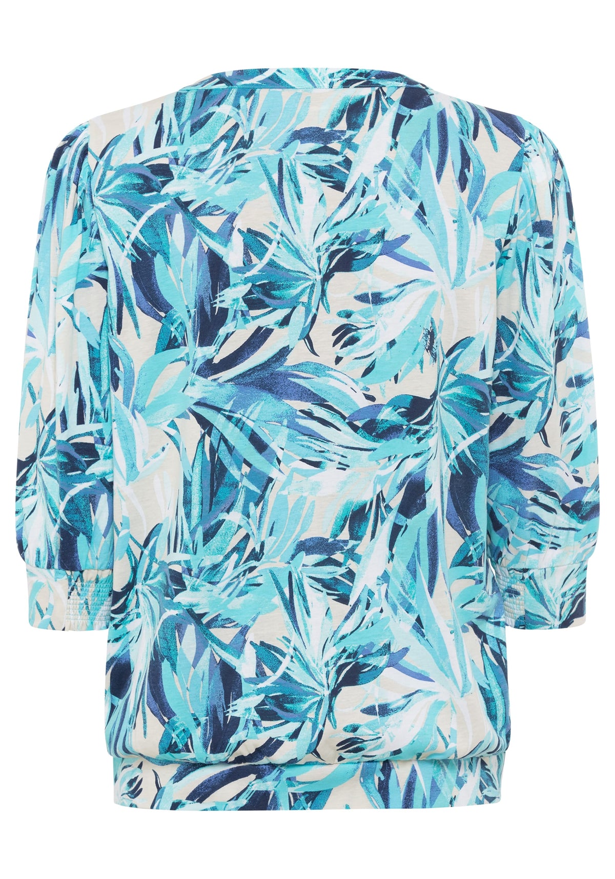 Palm Print Tunic T-Shirt