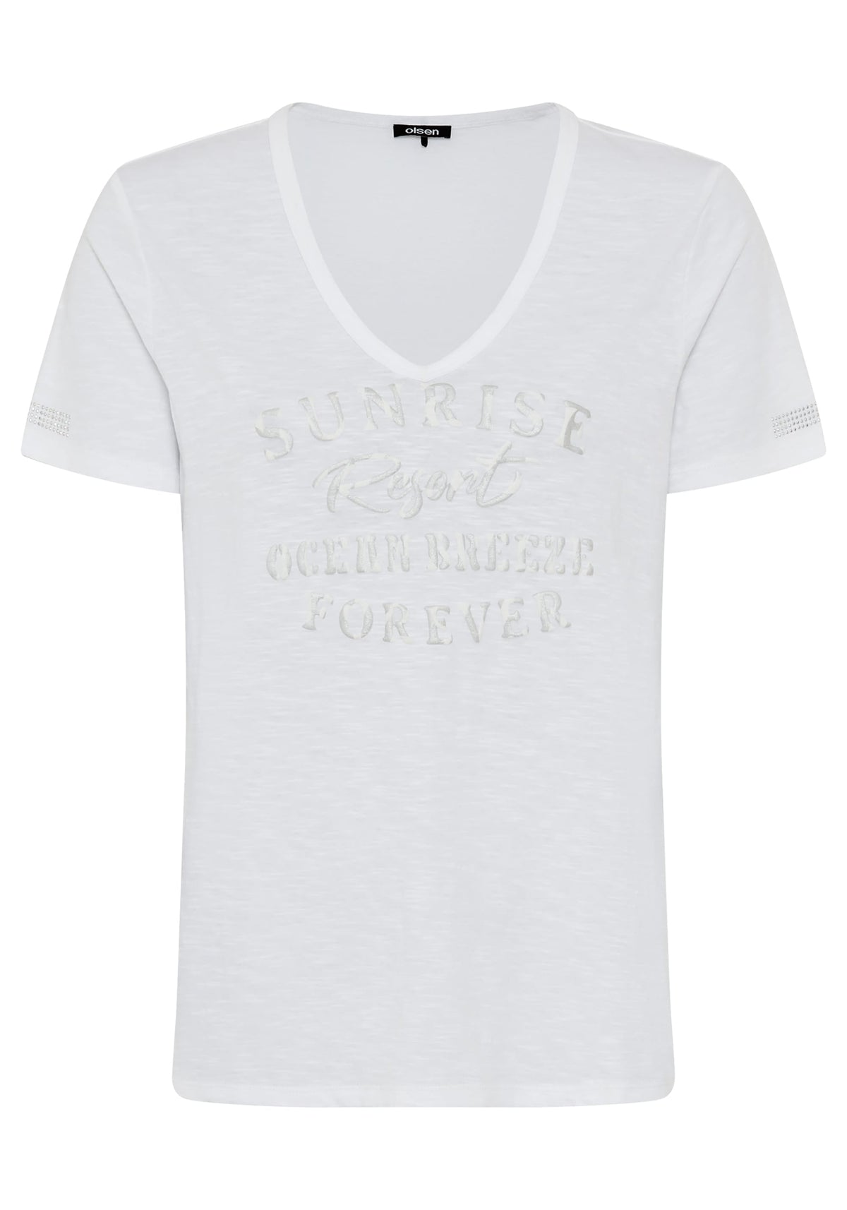Placement Puff Print T-Shirt