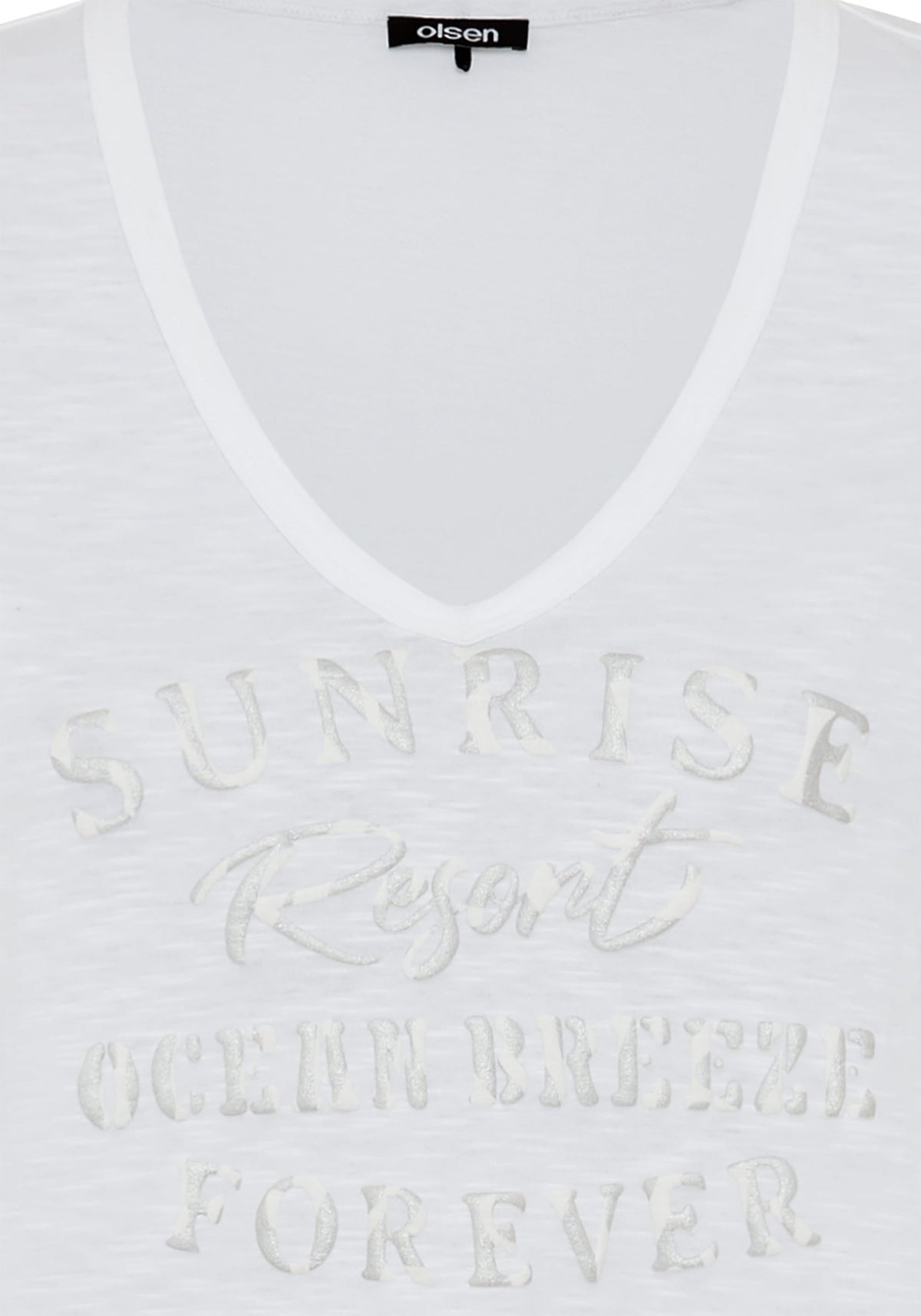 Placement Puff Print T-Shirt