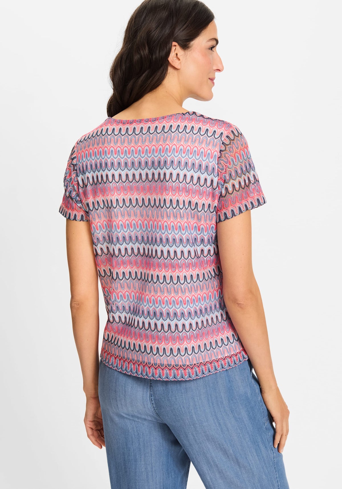 Vibrant Lace T-Shirt