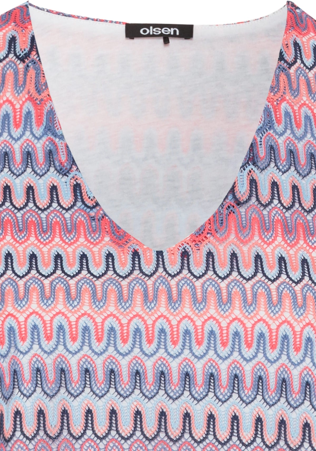 Vibrant Lace T-Shirt