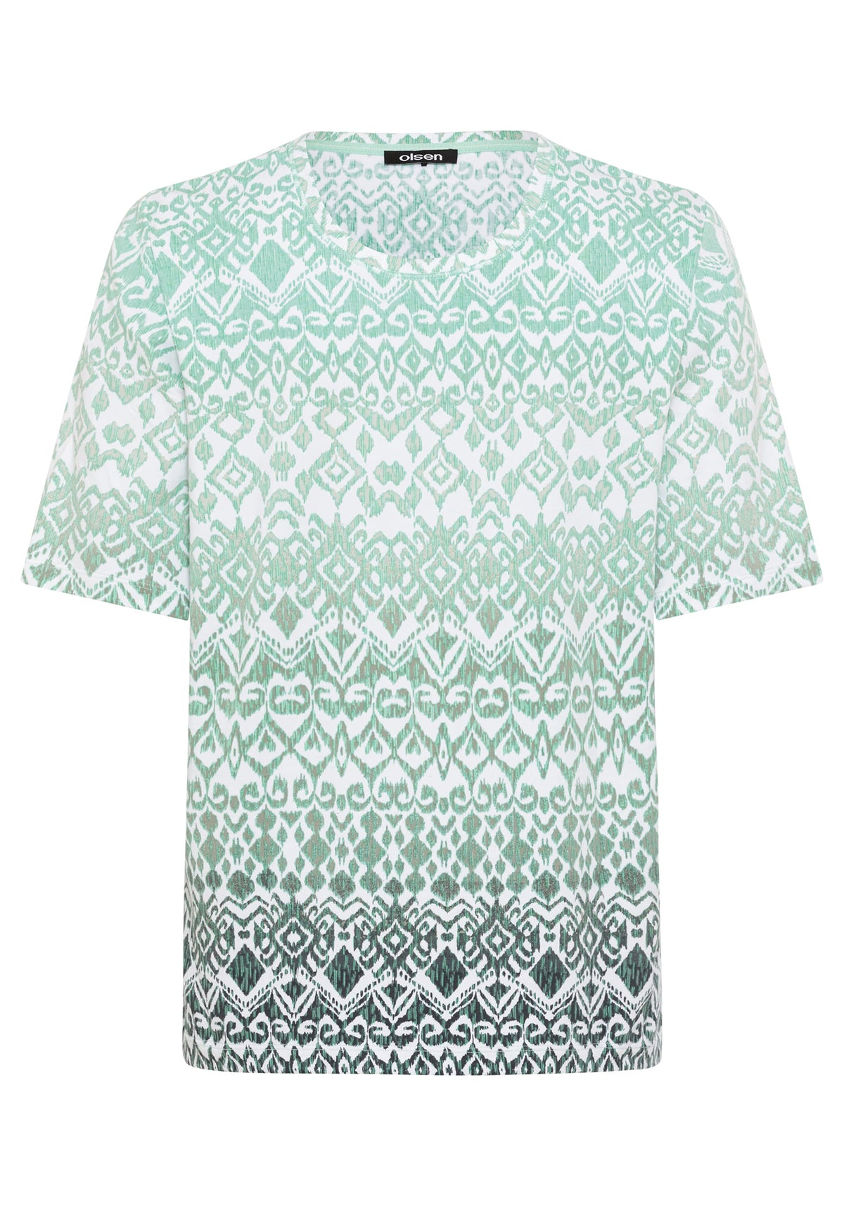 T-shirt imprimé Ikat
