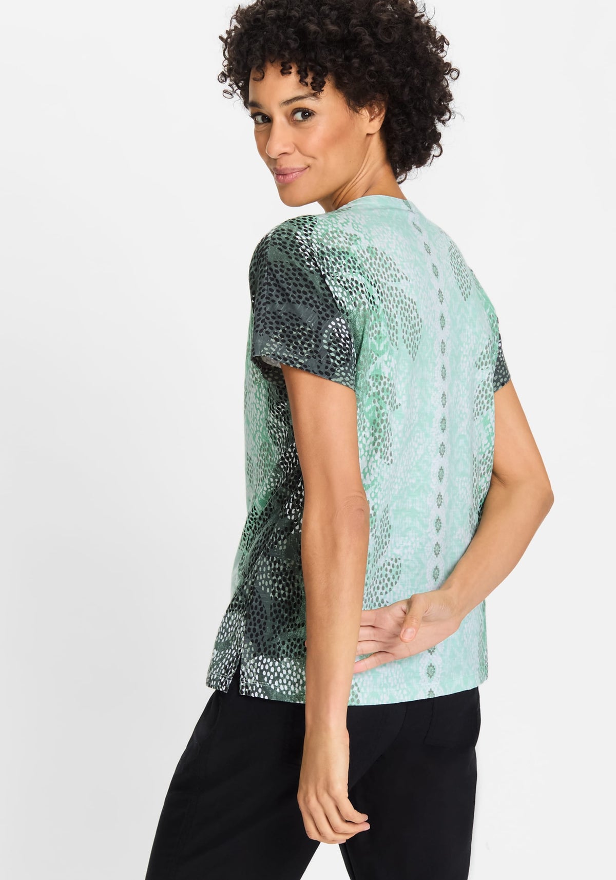 Panneaux  Print Tunic T-Shirt