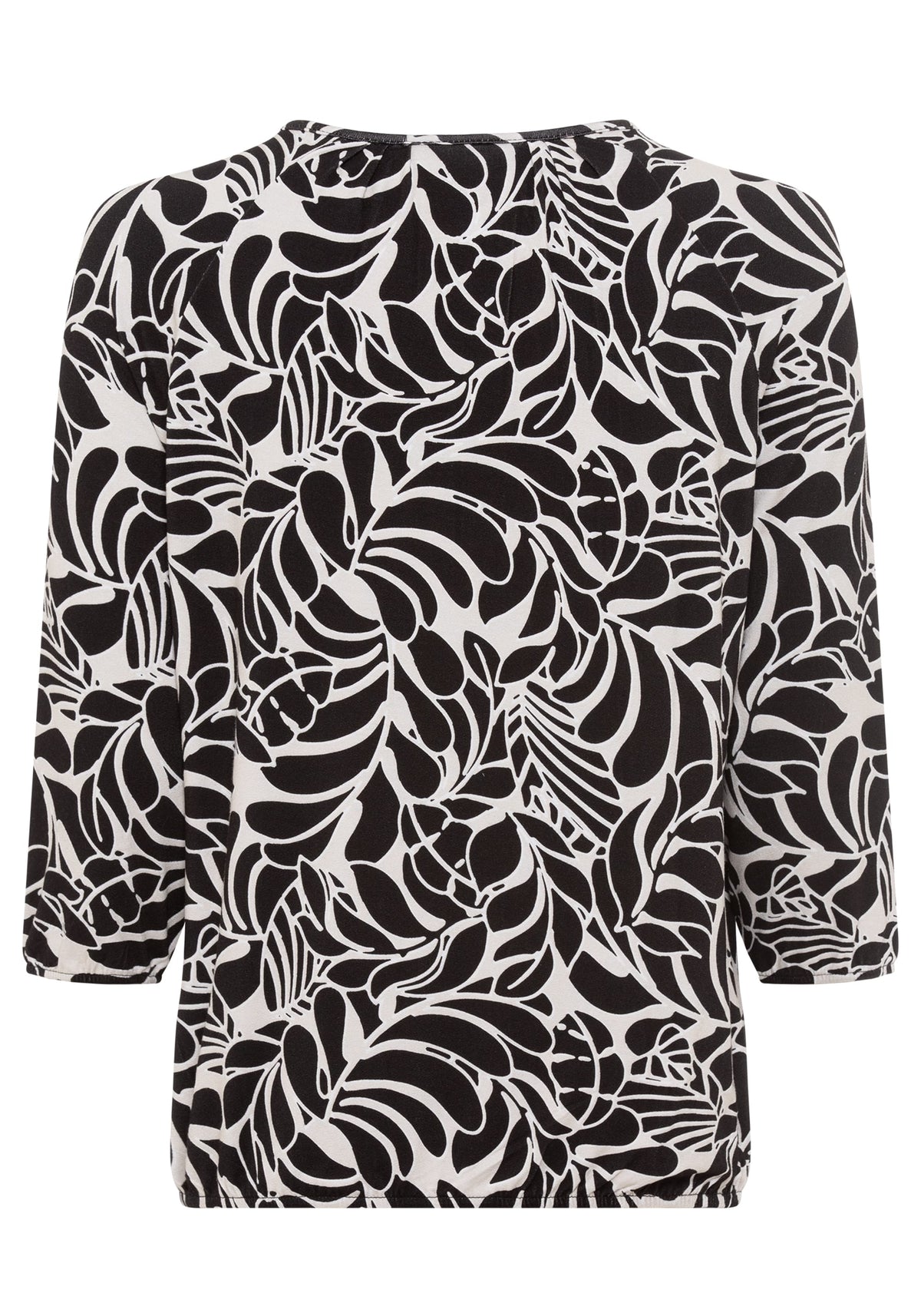 Statement Leaf Print