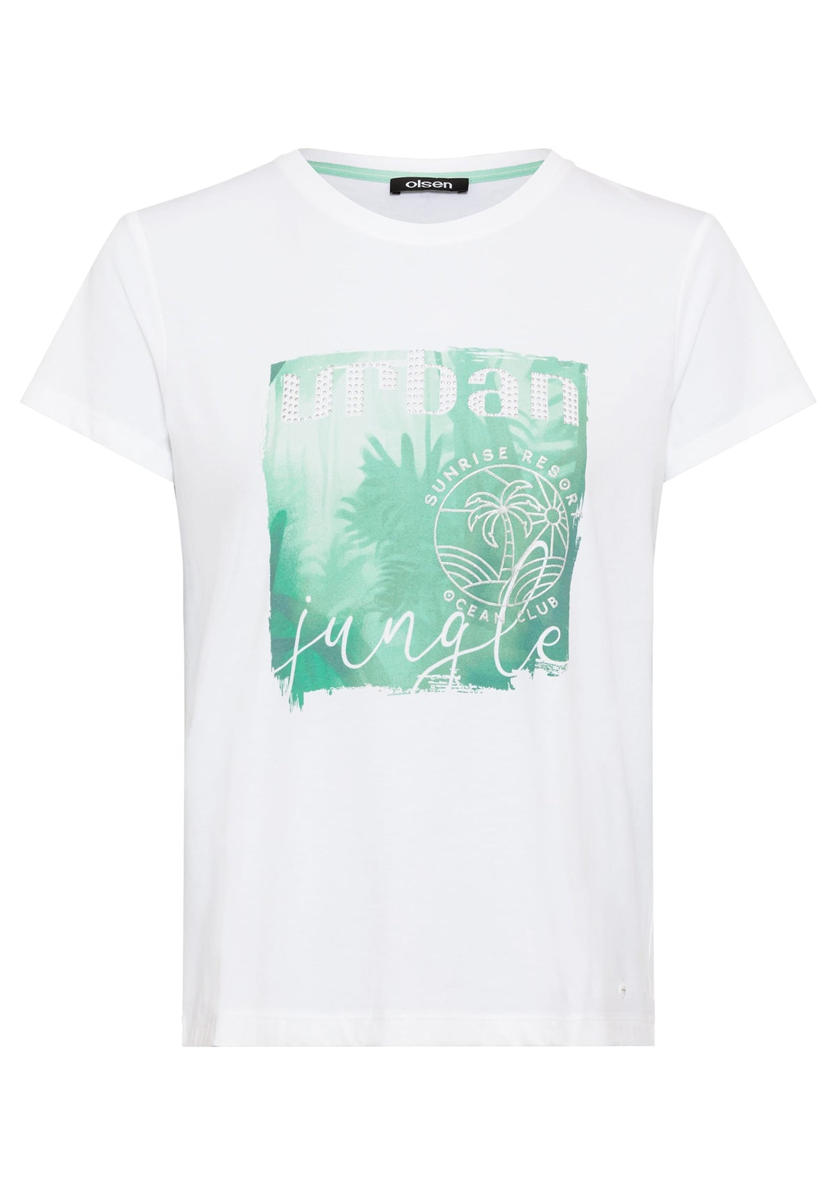 Placement Print T-Shirt