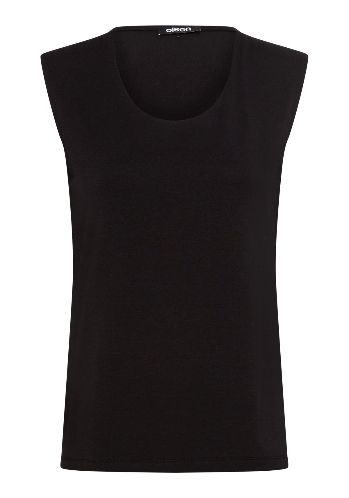 Round Neck Sleeveless Shell