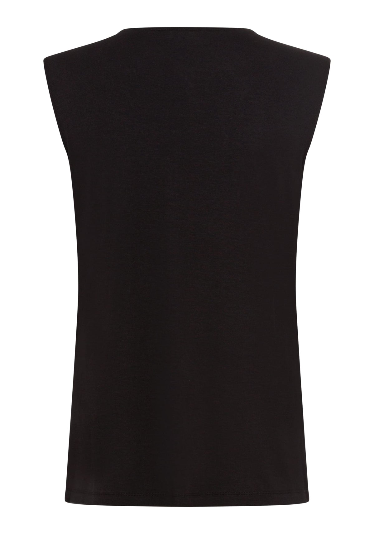 Round Neck Sleeveless Shell