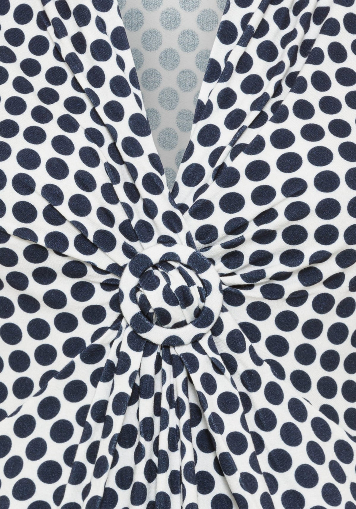 Polka Dot Sleeveless Shell