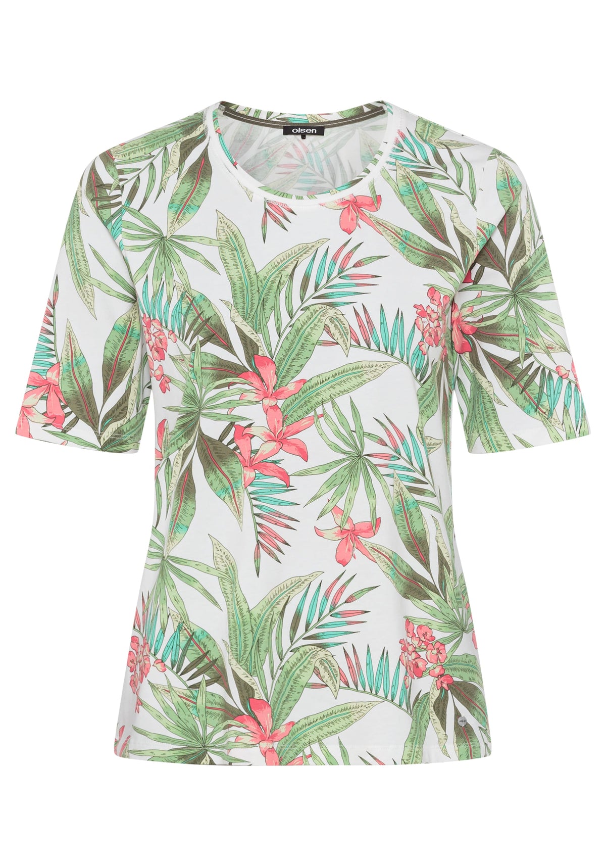 Tropical Print T-Shirt