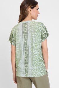 Stretch Twill Pull-On Skirt