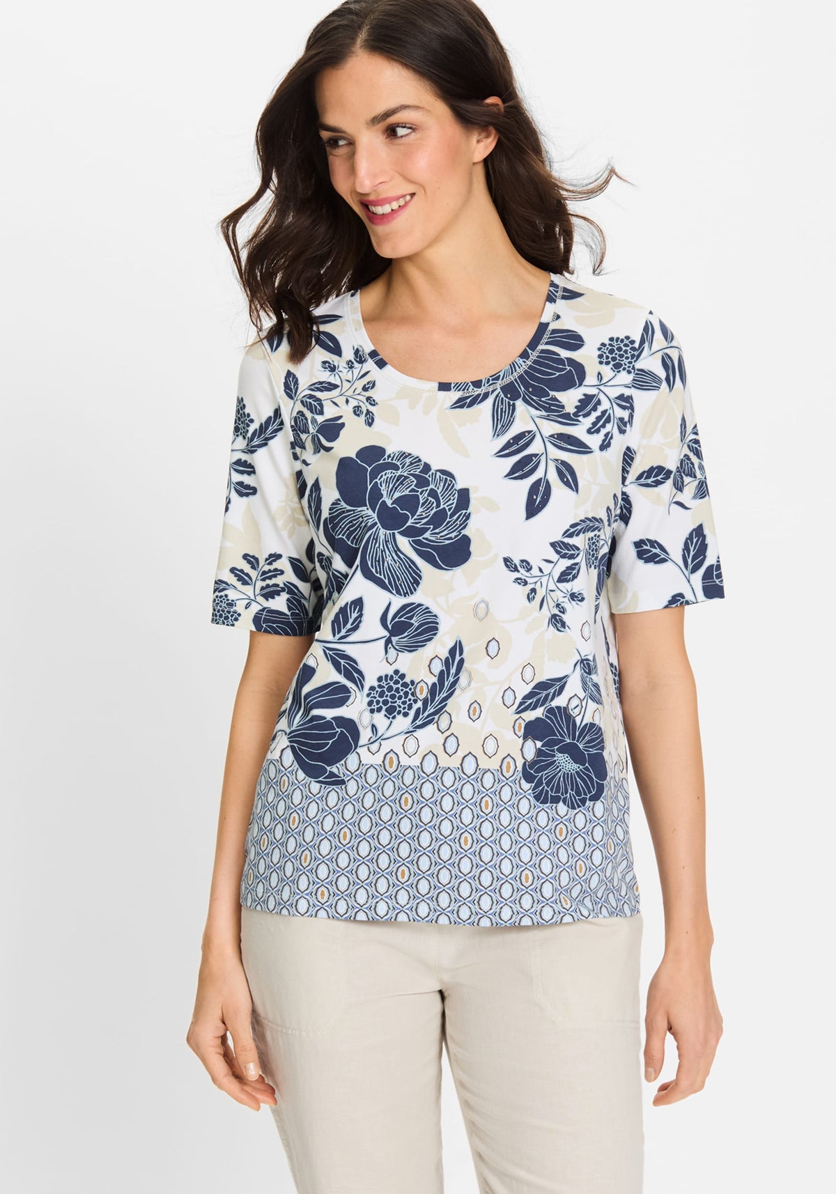 Prairie Floral Print T-Shirt