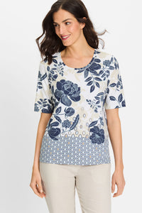 Prairie Floral Print T-Shirt