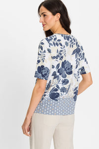 Tropic Mixed Print Shirt Dress