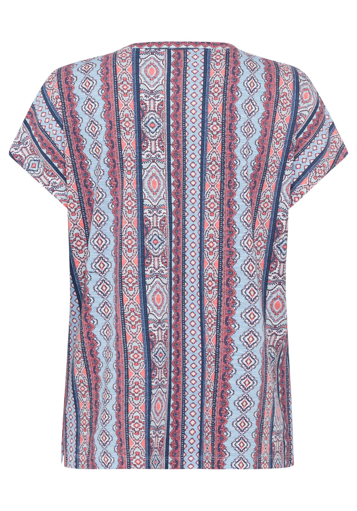 Ornamental Border Print T-Shirt