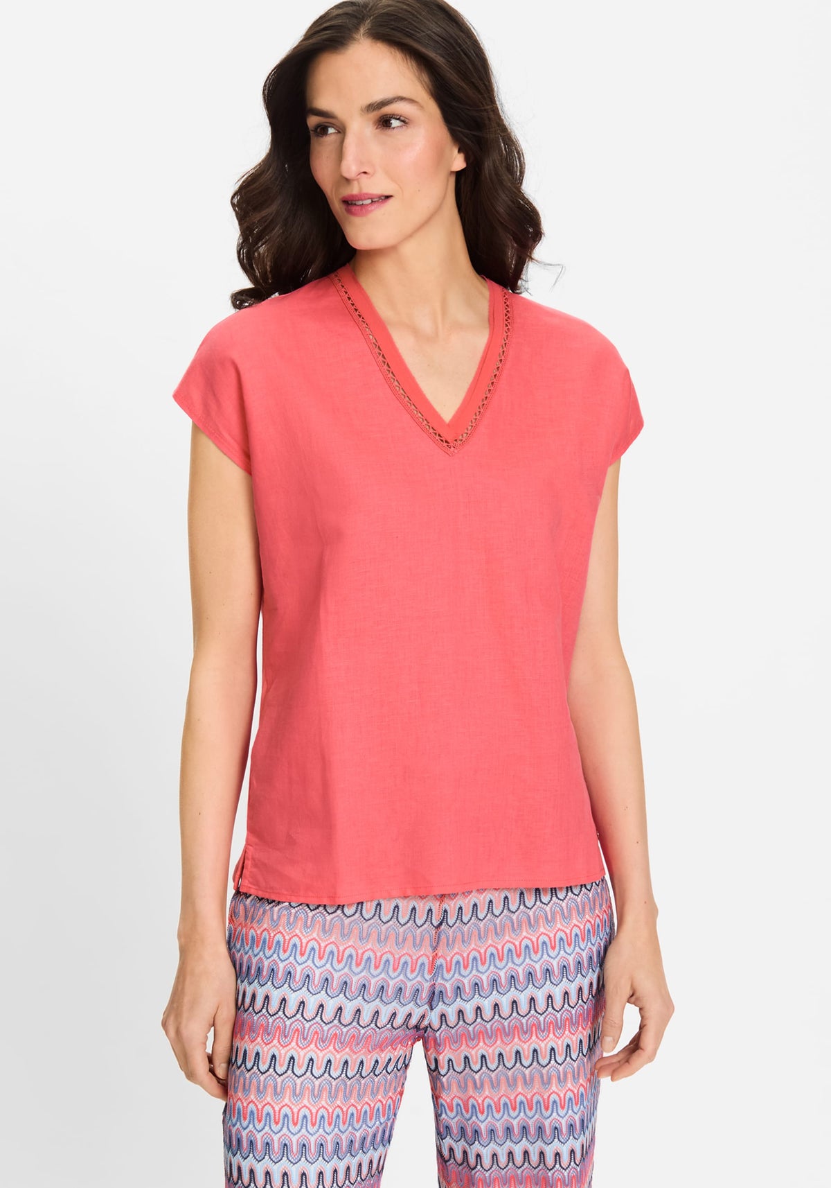 Linen Mix T-Shirt