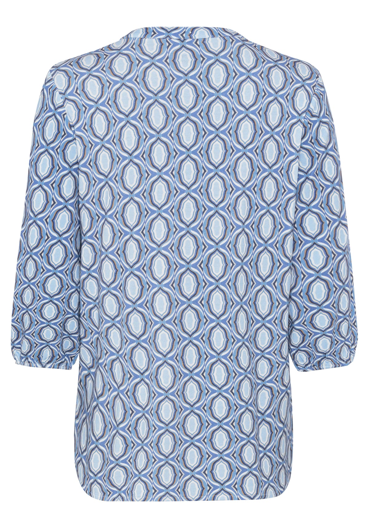 Ornamental Print Tunic T-Shirt