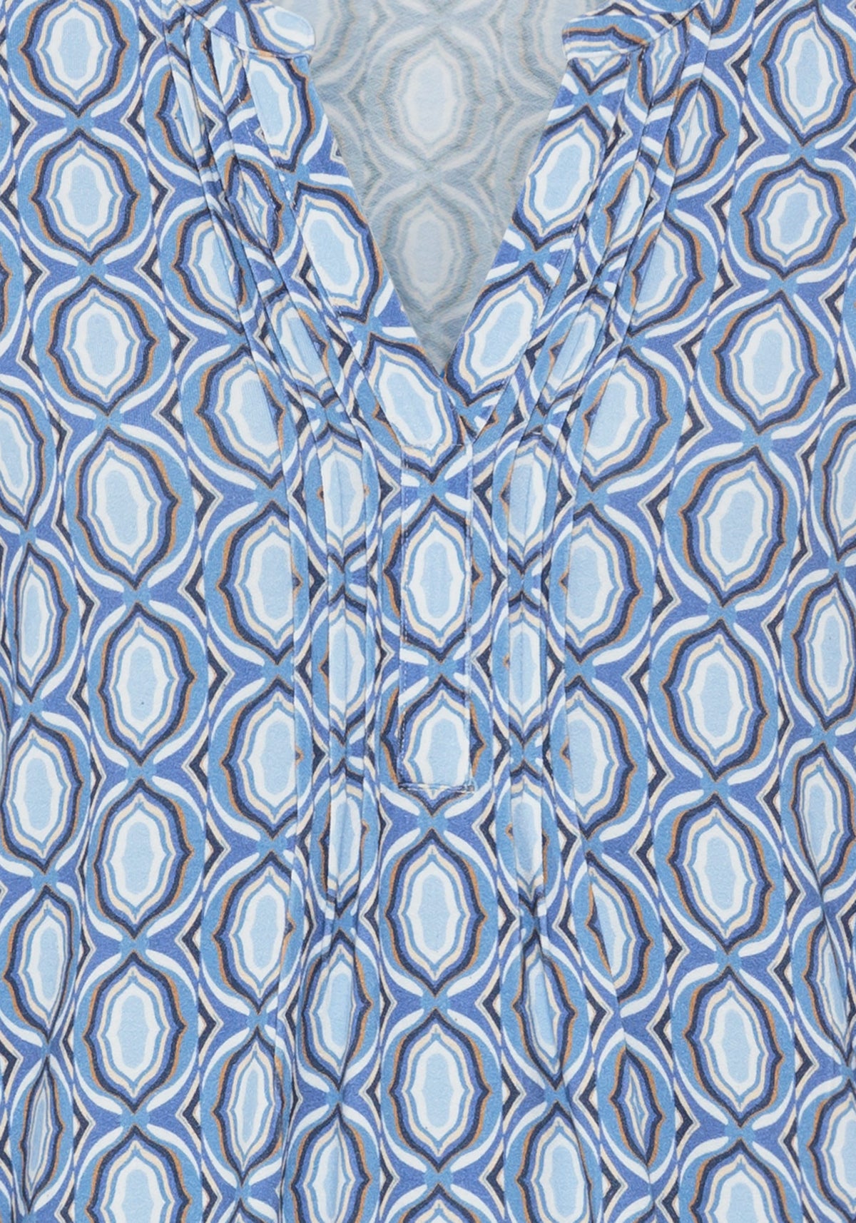 Ornamental Print Tunic T-Shirt