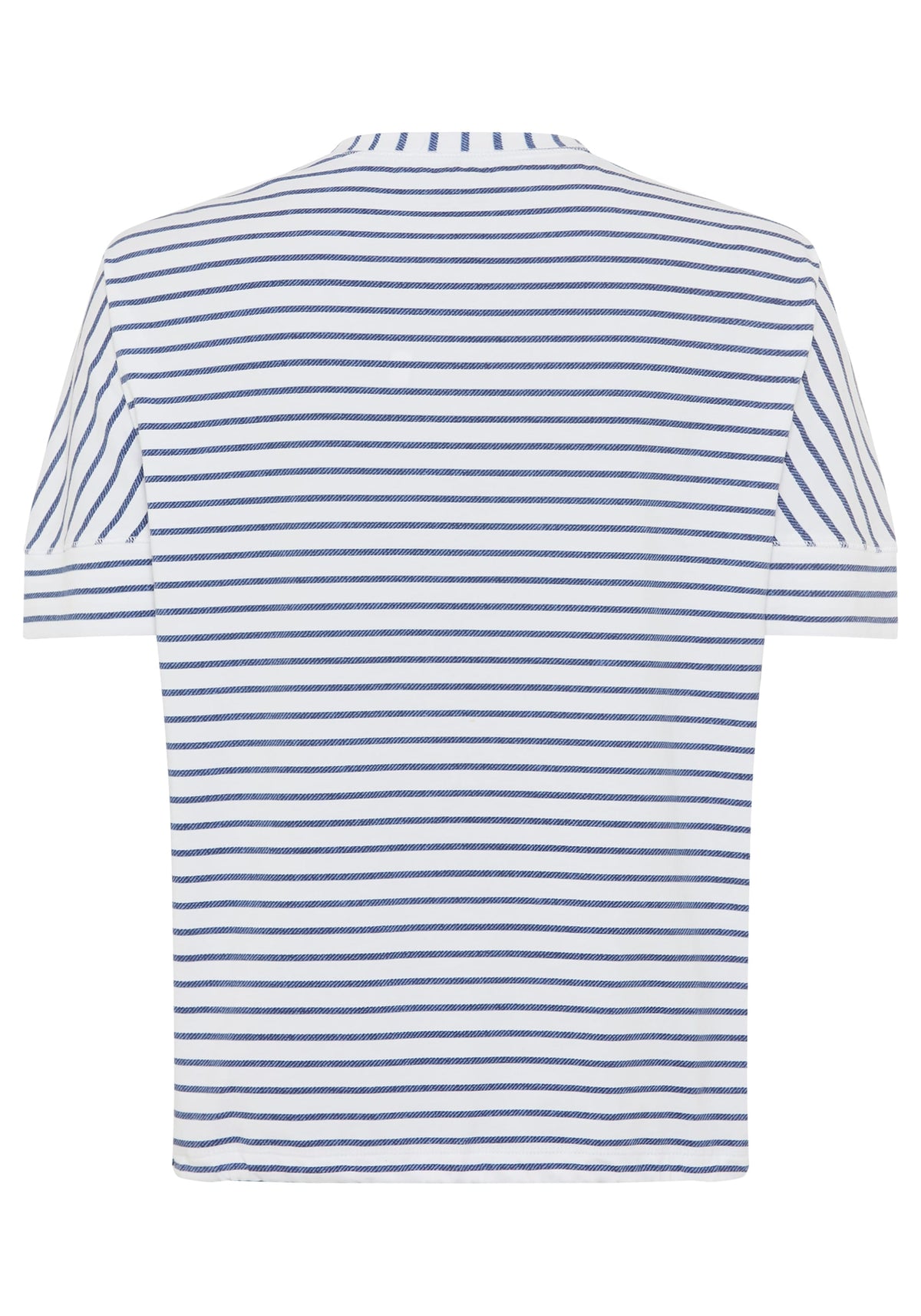 Paisley Denim and Stripe T-Shirt