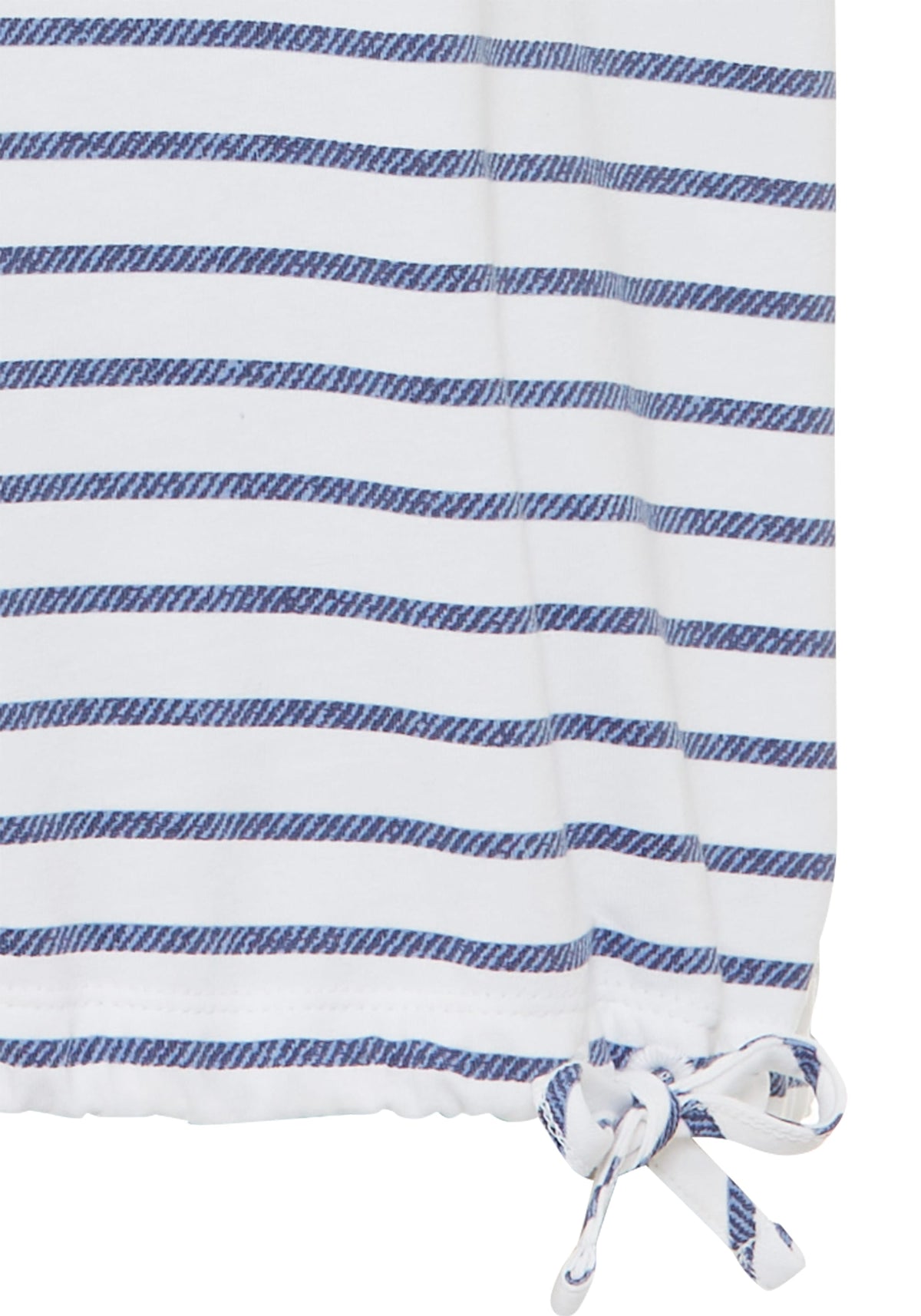 Paisley Denim and Stripe T-Shirt