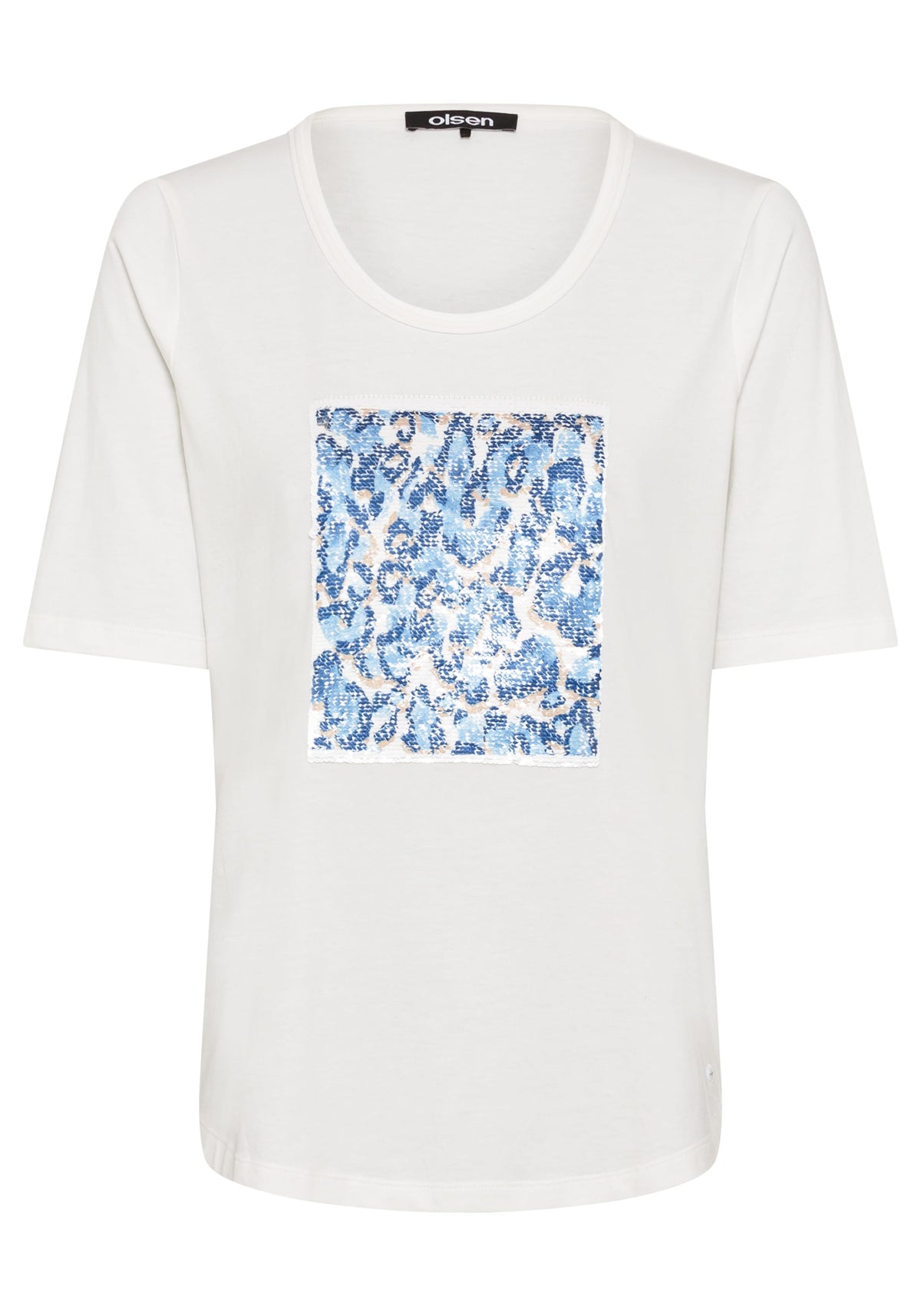 T-shirt Flip Sequins Leo
