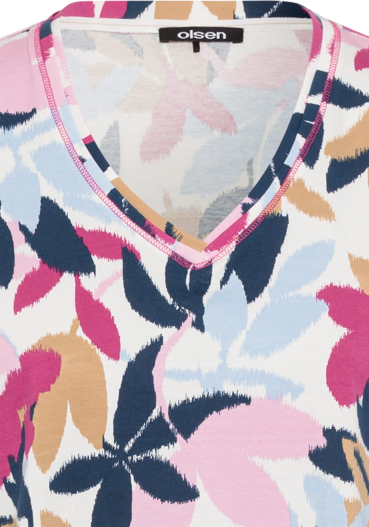 Leaf Print T-Shirt