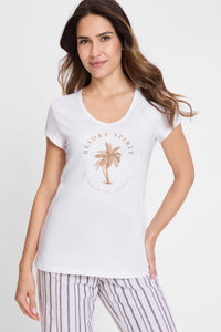 Placement Print T-Shirt