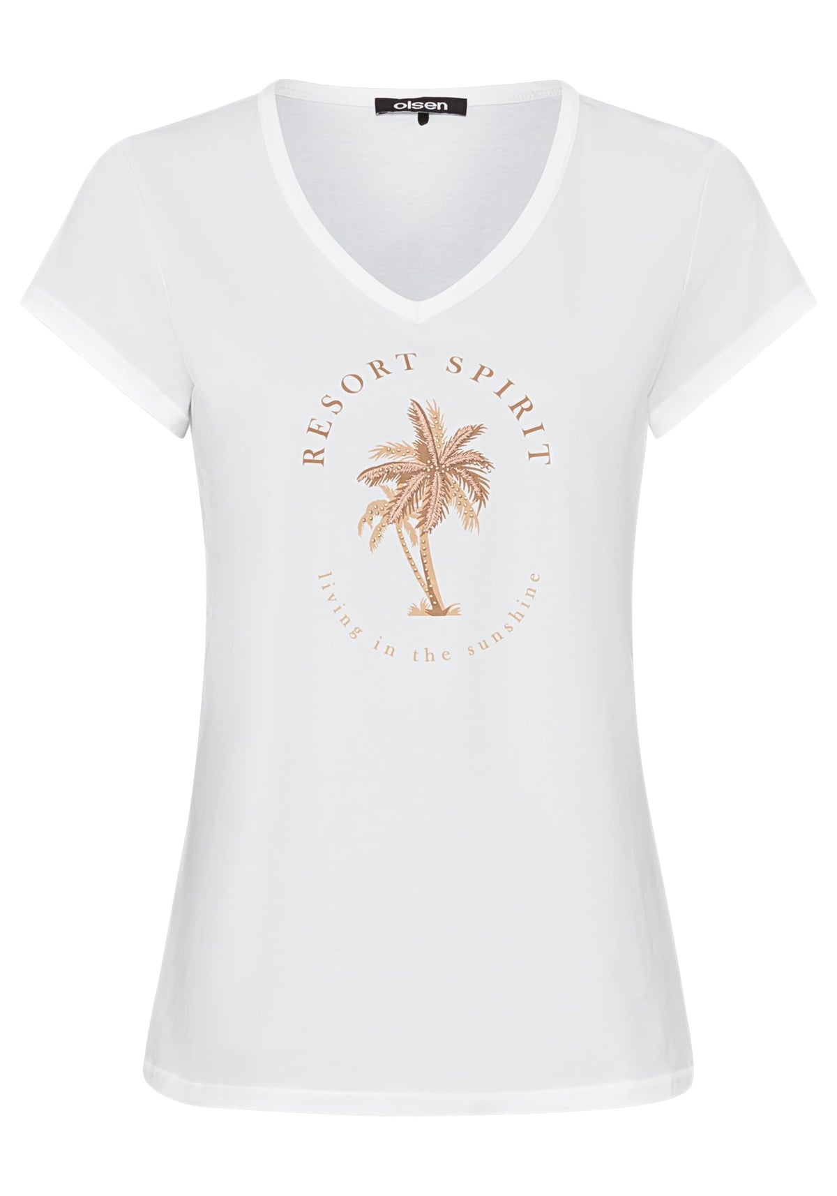 T-Shirt à imprimé placement