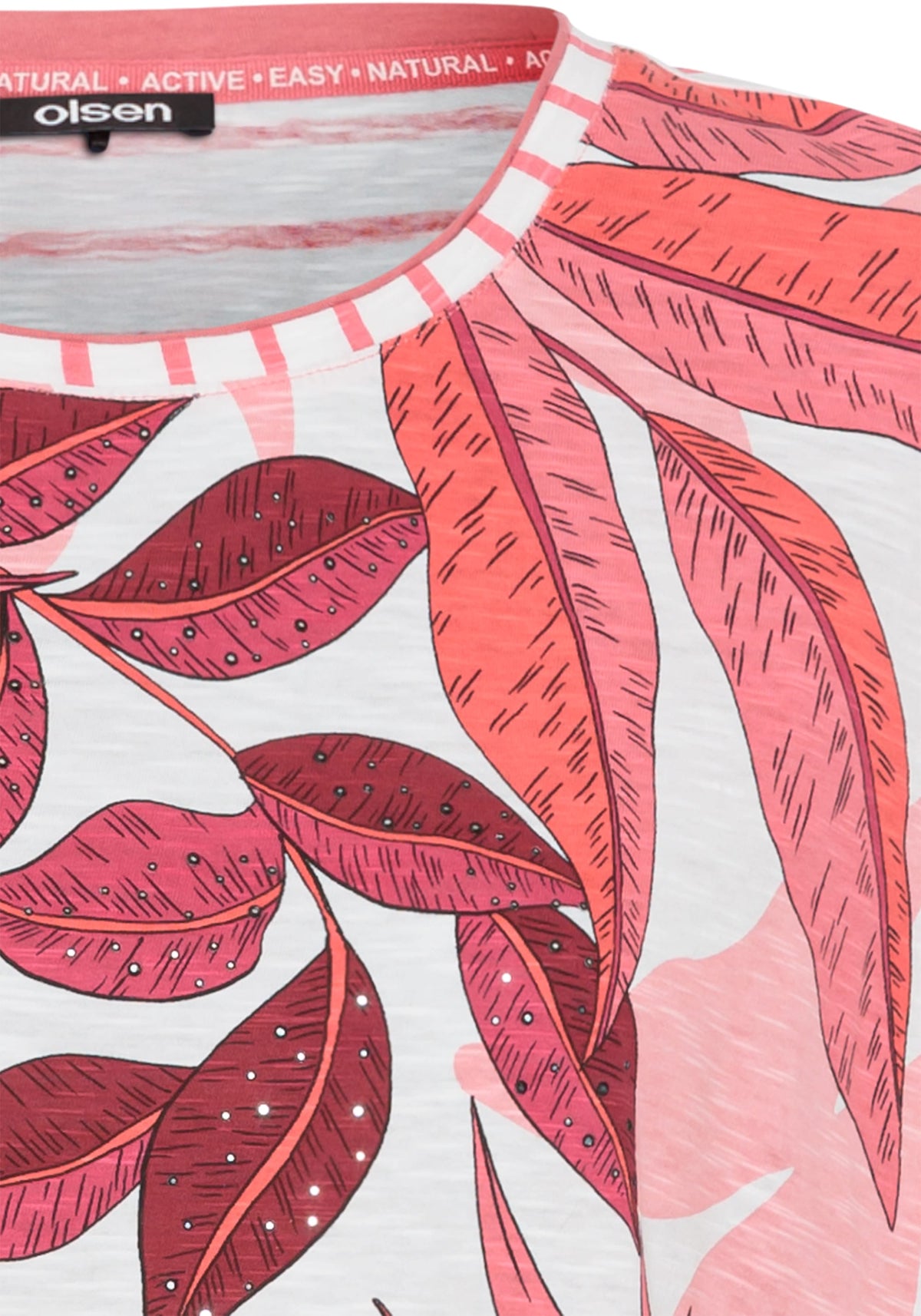 Leaf Print T-Shirt