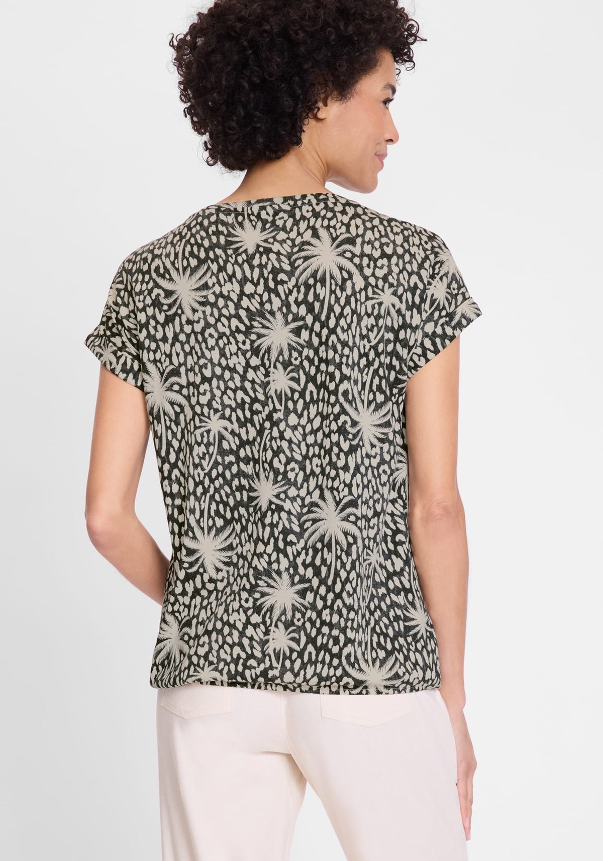 Tropic Mix Print Tee