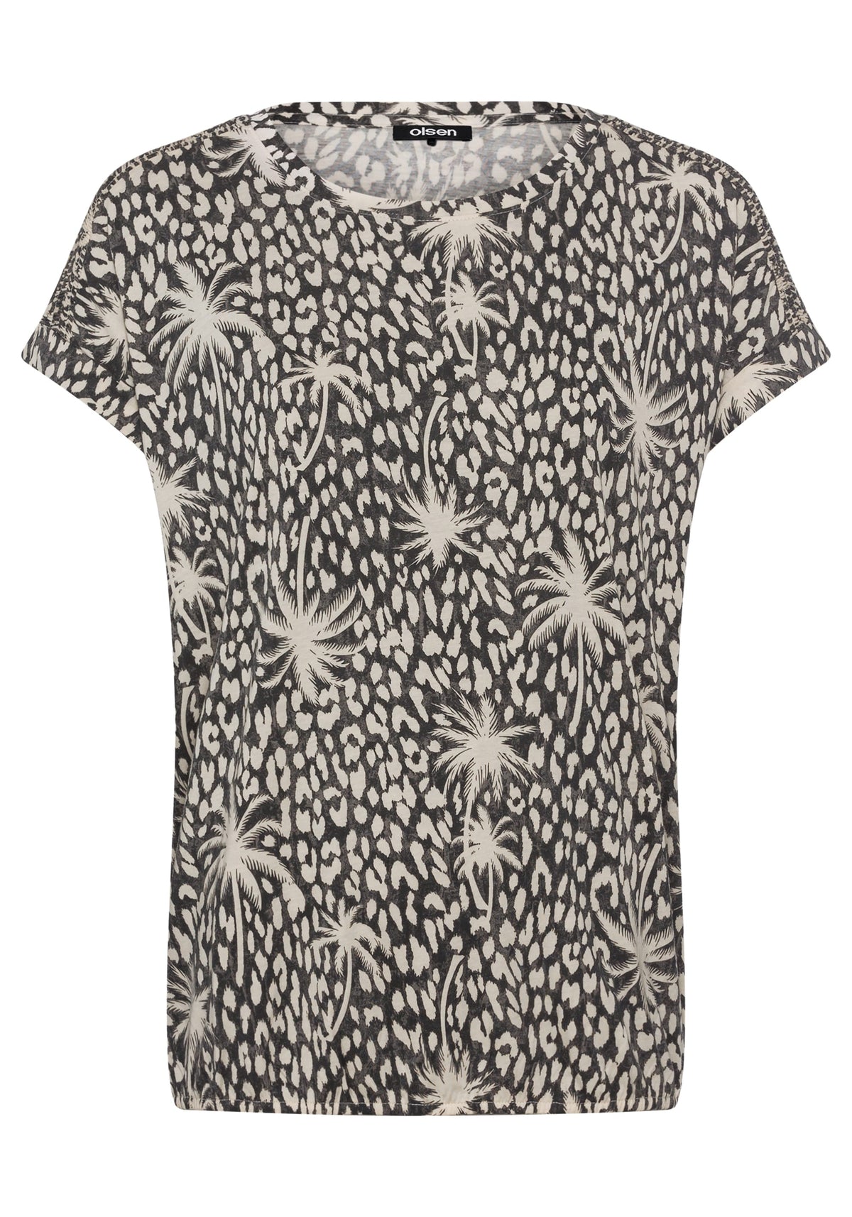 Tropic Mix Print Tee