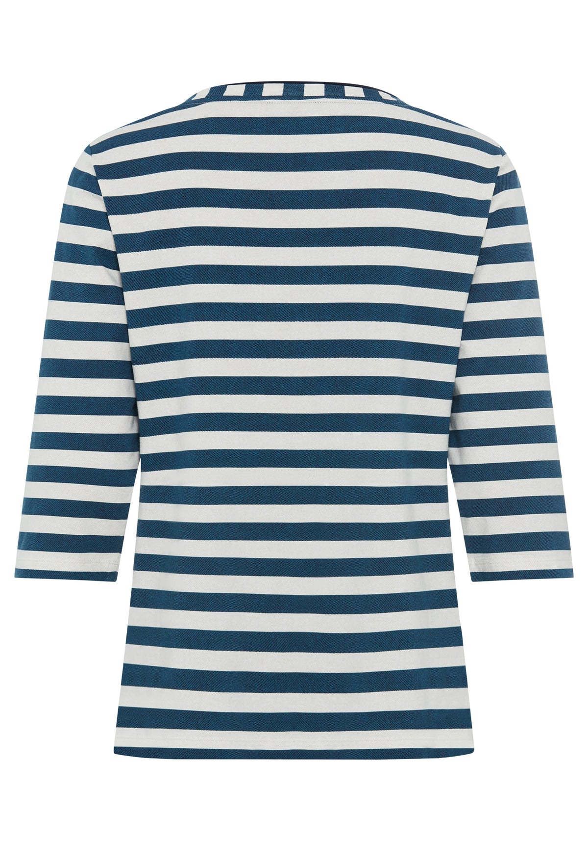 Stripe and Placement Print T-Shirt