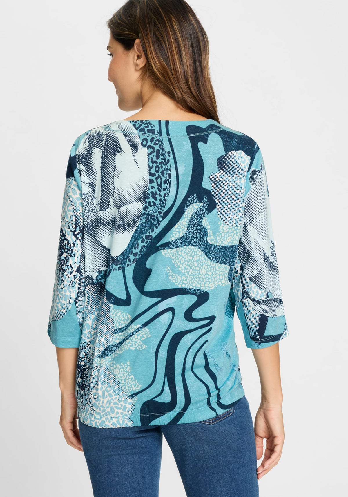 Panneaux Print T-Shirt