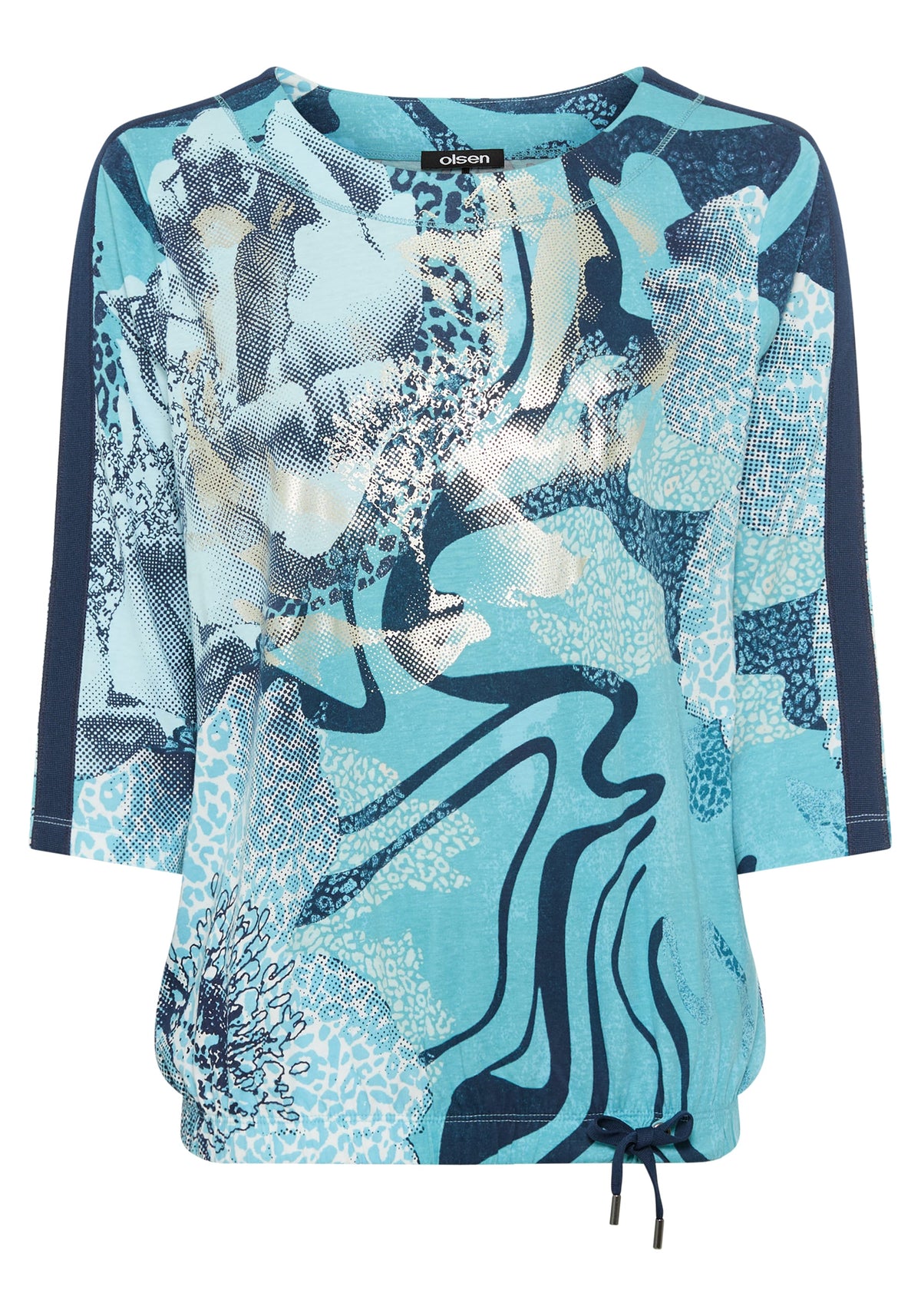 Panneaux Print T-Shirt