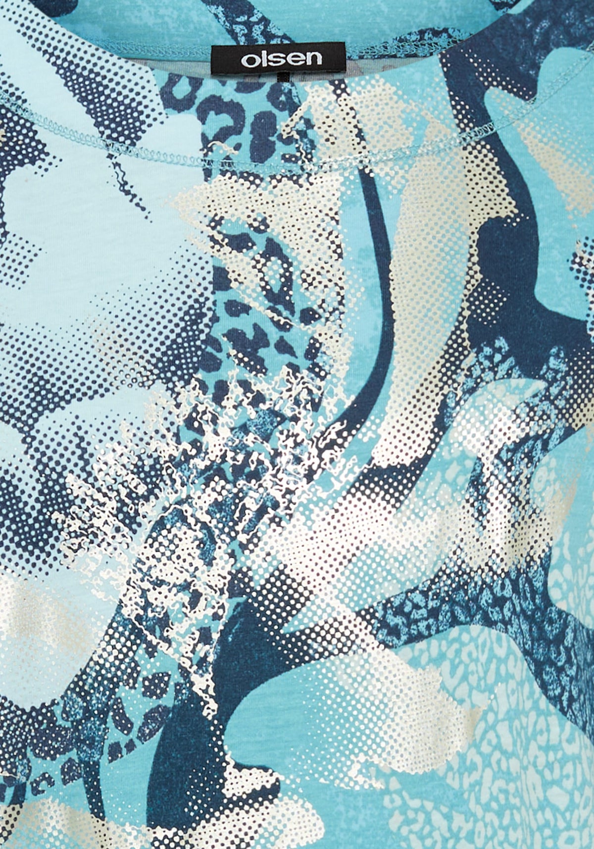 Panneaux Print T-Shirt