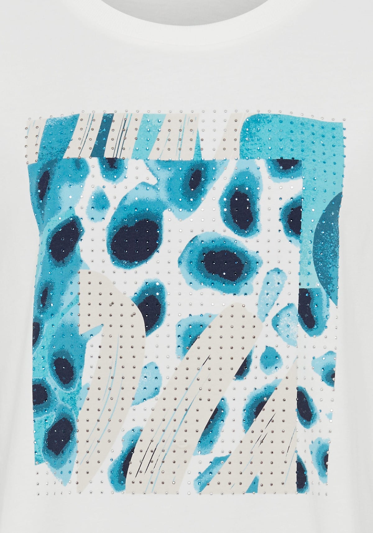 Dazzling Placement Print Tee