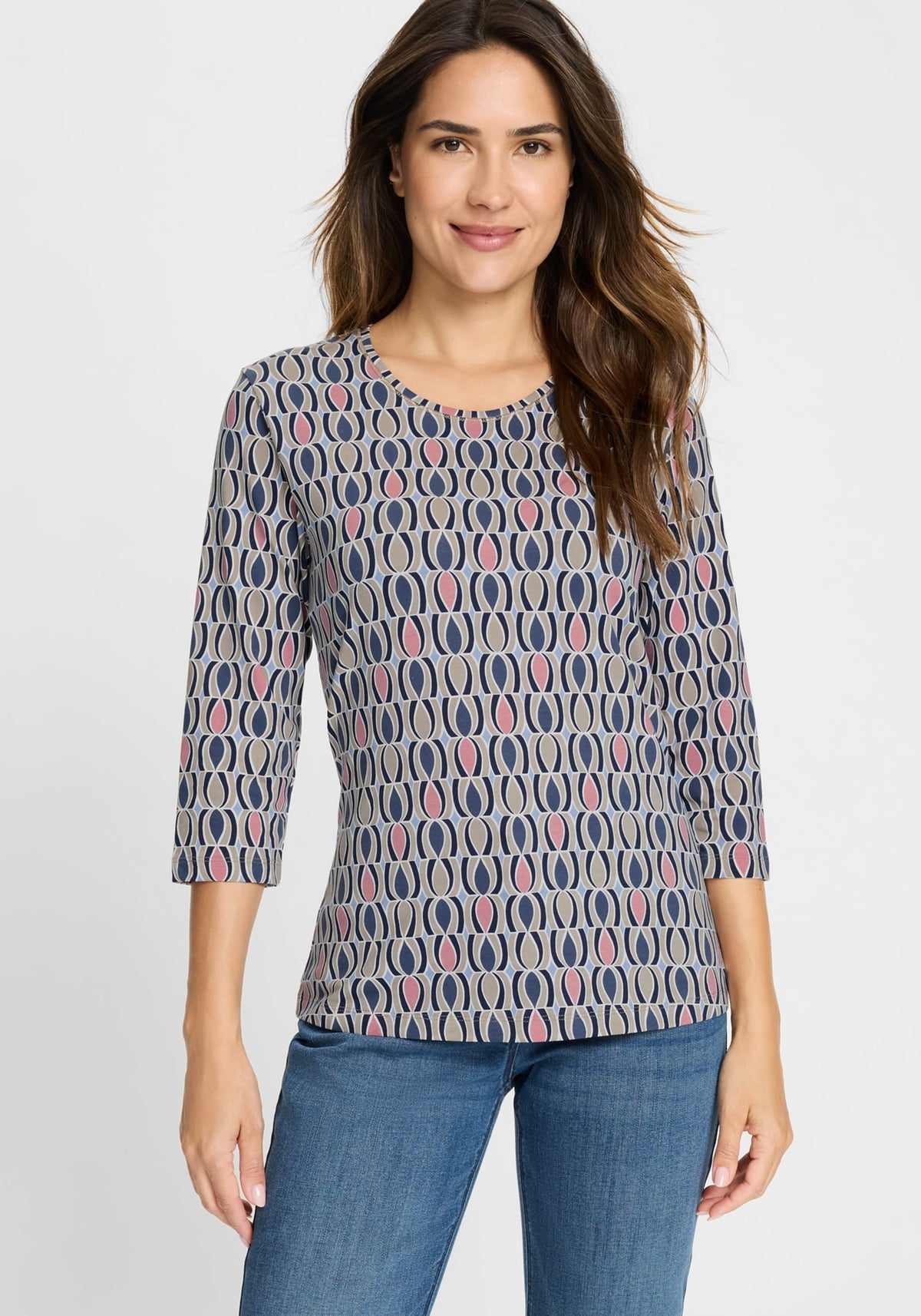 Retro Print T-Shirt