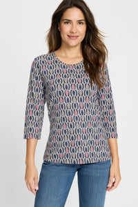 Retro Print T-Shirt