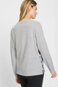 Power Print Jersey Knit Top