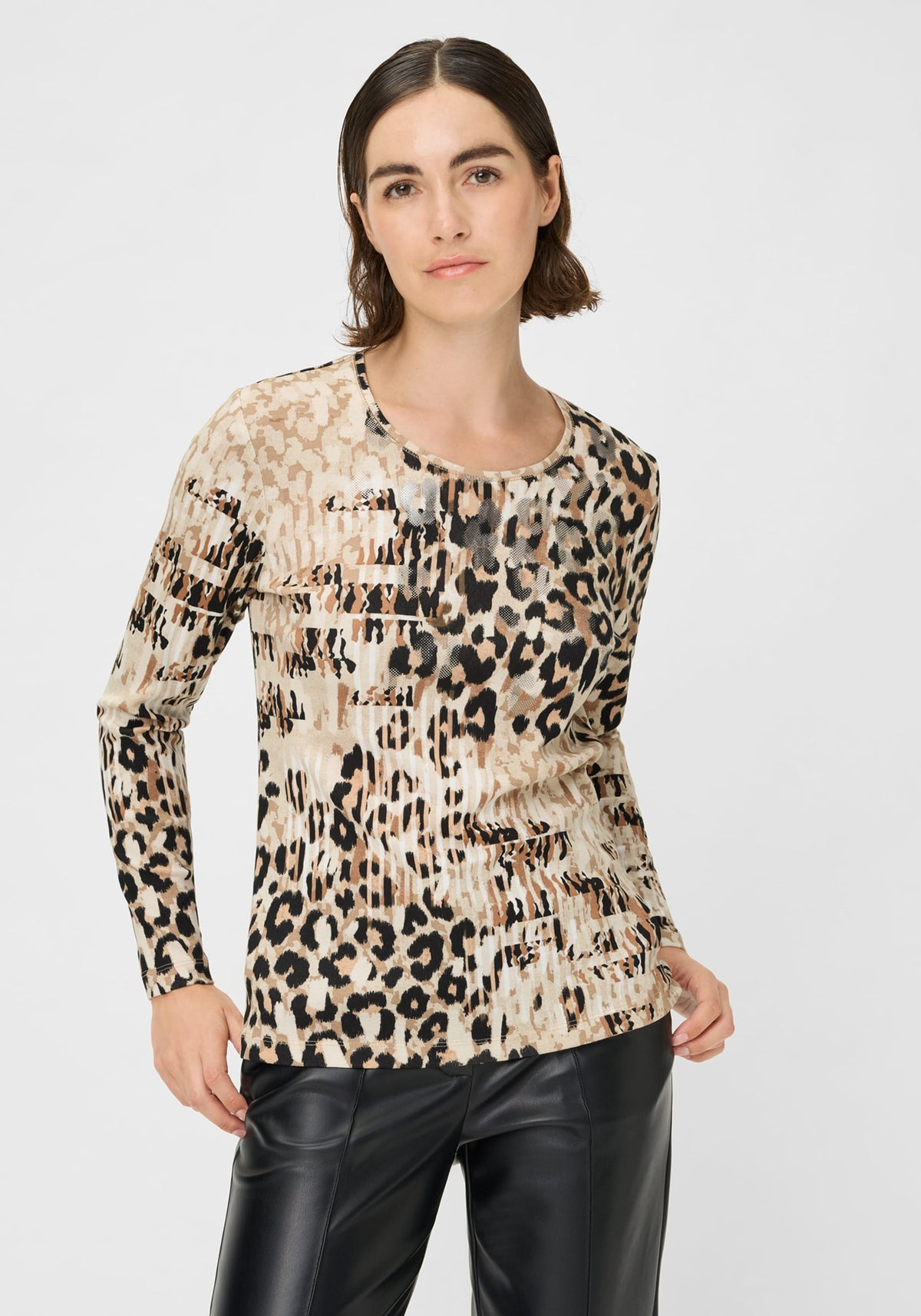 Panneaux Print T-Shirt