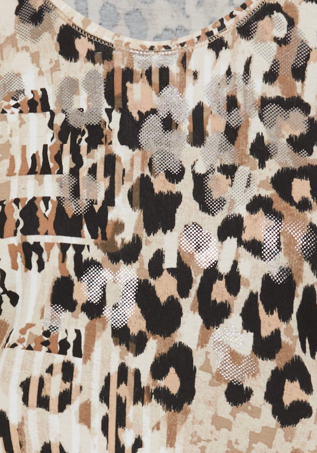 Panneaux Print T-Shirt