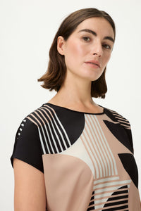 Mixed Media Geo T-Shirt