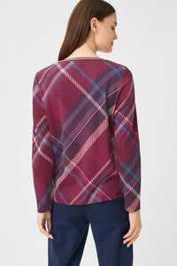 3/4 Sleeve V-Neck T-Shirt