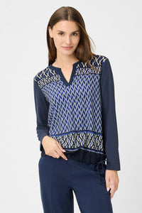 Mixed Media Tunic T-Shirt